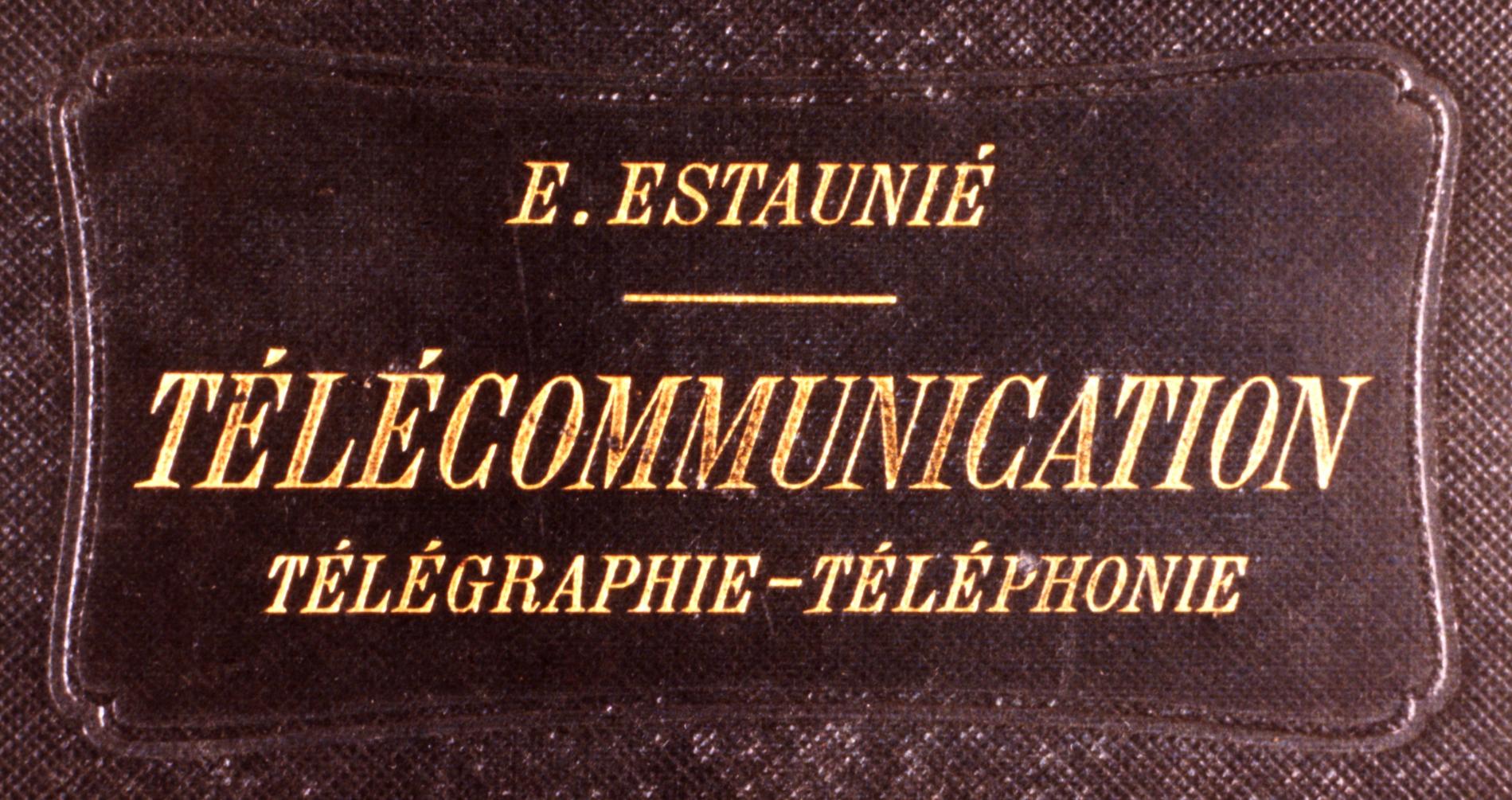 1903LivreEstaunieTelecommunication